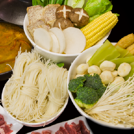 steamboat ingredients veg